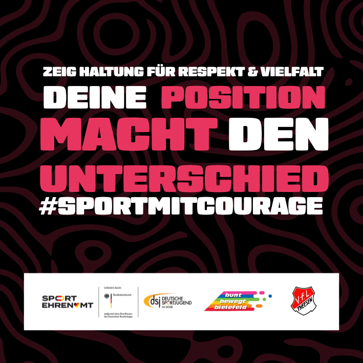 Deine Position macht den Unterschied. Zeig Haltung für Respekt und Vielfalt!