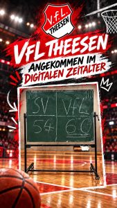 Beim ersten Spiel in Babenhausen mussten wir auf eine antike Schiefertafel zurückgreifen...